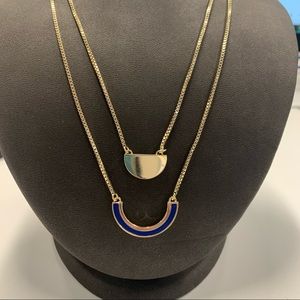 NWT: DKNY double layer necklace
